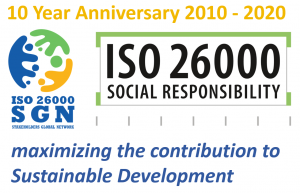 ISO 26000 SGN - 10 Years Anniversary